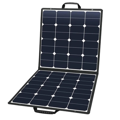 携帯用Sunpowerの太陽電池パネル6の折目ETFE 60Wの折り畳み式のハンド・バッグ力の充電器