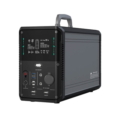 キャンプの家の非常指揮権供給のための1500w 1380Whの携帯用屋外の太陽発電機