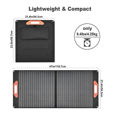 100w EtfeのSummer CampingヴァンRVの太陽充電器力銀行パネル