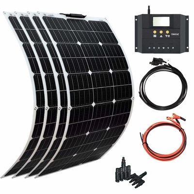 モノクリスタル適用範囲が広い無定形の太陽電池パネル100W 12V 400W 40A
