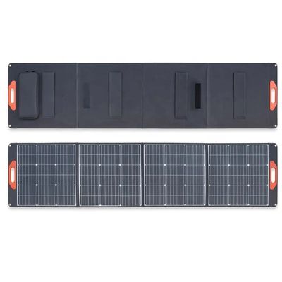 USBの出力が付いているモノラル太陽電池の携帯用太陽電池パネル200Wの折り畳み式の太陽電池パネル