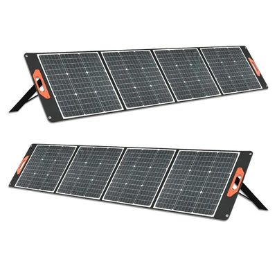 USBの出力が付いているモノラル太陽電池の携帯用太陽電池パネル200Wの折り畳み式の太陽電池パネル