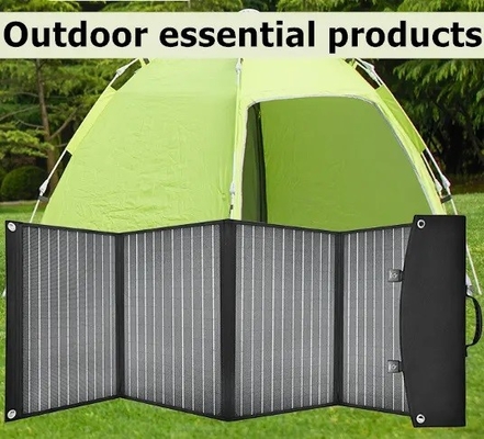 太陽キャンプの太陽電池パネルシステムのための18V 100wの折り畳み式の太陽電池パネル