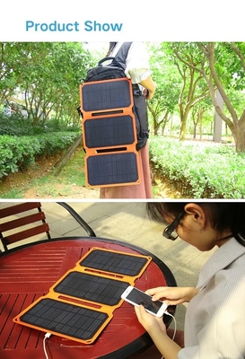 小型小さい太陽電池パネル15W屋外の防水携帯用折られたSolaはパネルをはめる
