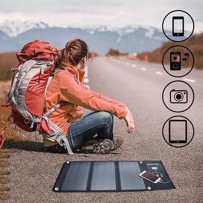 Smartphone/カメラ/PSPのための小型折り畳み式の太陽電池パネル120w/力銀行