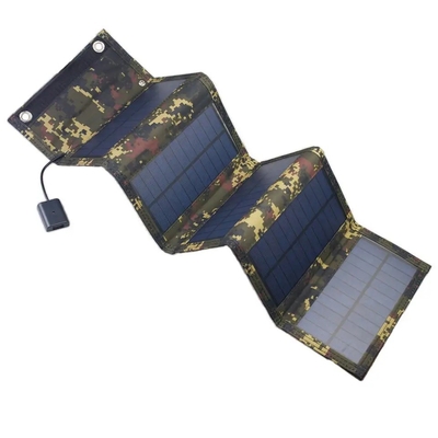 電話ラップトップ充満のために満たすUSBが付いている太陽電池パネルを折る小型15W