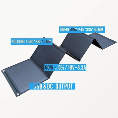 120W 300W 600W 太陽光パネルシステム 屋外 折りたたむ電池 携帯電話 家庭用 充電