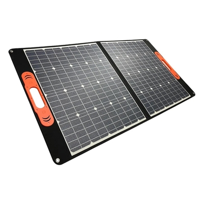 屋外のキャンプのための60W 100W 150Wの携帯用折る太陽電池パネル200W