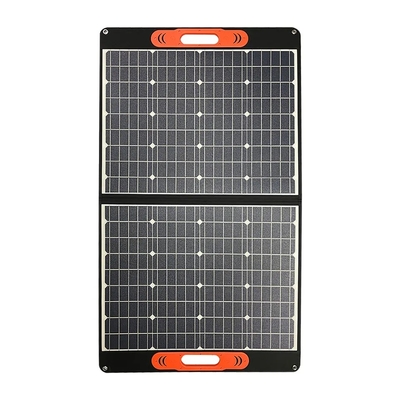 屋外のキャンプのための60W 100W 150Wの携帯用折る太陽電池パネル200W