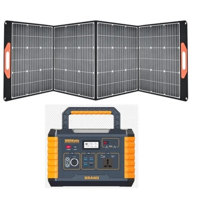 USBの出力が付いている新しい高性能120wの携帯用折るcarportのキャンプの太陽電池パネル100W 200Wのキャラバンの太陽キット