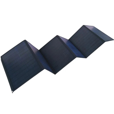 携帯用Sunpowerの太陽電池パネル6の折目ETFE 60Wの折り畳み式のハンド・バッグ力の充電器