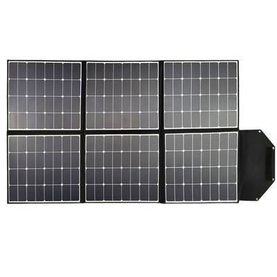 折りたたむ太陽光パネル ハンドバッグ パワーステーション ポータブル ソーラーパワー 6 折りたたみ ETFE 60W 110w 220w