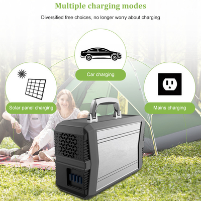 屋外の緊急300W携帯用太陽発電機システム96000mAh AC純粋な正弦波