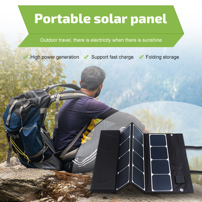 力銀行キャンプ旅行ボートのための180W Sunpowerの折り畳み式の太陽電池パネル