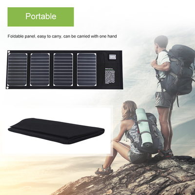 IPX4携帯用折り畳み式の太陽電池パネルの充電器2 Usbの出力との20ワット