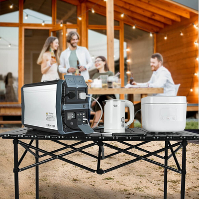 1000wキャンプ用の純粋な正弦波インバーターポータブル充電ステーション
