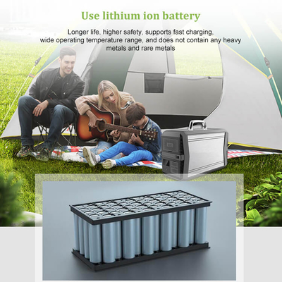 1010Wh屋外旅行キャンプのための携帯用力1000Wの太陽発電機の場所
