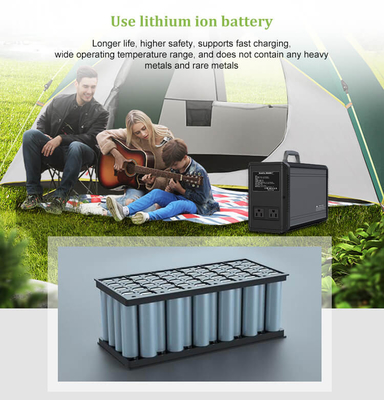 1075Wh 220V 110Vは太陽発電機の場所のキャンプの家のエネルギー蓄積に動力を与えた