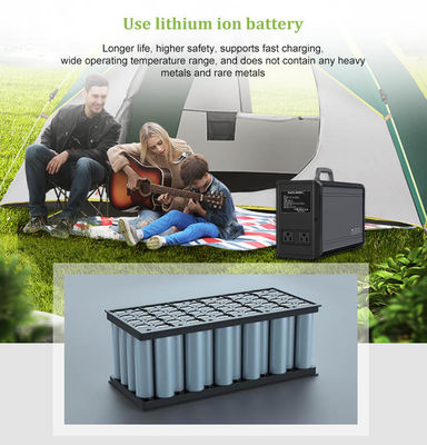 Lifepo4電池の冷却装置1000whのための携帯用発電所携帯用動力火車