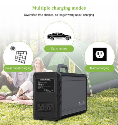 1075wh Usb 220v出口が付いている携帯用動力火車の太陽発電機のキット