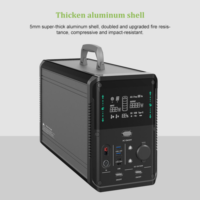 携帯用1kw Lifepo4の太陽発電機動力火車220v 110v