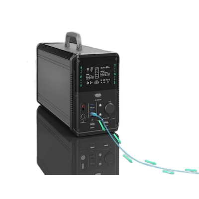1000w LiFePO4の家の供給のための携帯用太陽発電機のキットの緊急事態太陽動力火車