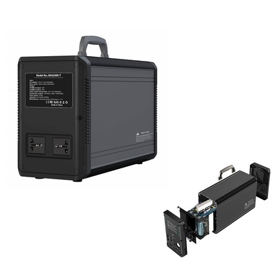 1380Wh Lifepo4の太陽発電機の太陽携帯用電源バックアップ