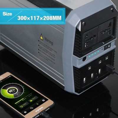 300Wリチウム電池の家のキャンプRVのための緊急の太陽発電機の場所