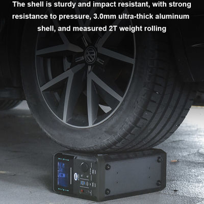 屋外のための1000W 2000W李イオン動力火車の緊急時の太陽動力を与えられた小型発電機