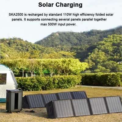 携帯用太陽電池パネルの発電機動力火車2500W 4000W